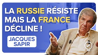 LÉCONOMIE RUSSE NE SEST PAS EFFONDRÉEMAIS LA NÔTRE VA MAL   Jacques Sapir [upl. by Ycam159]