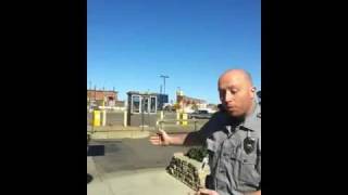 Hennepin County Security claims not legal to film on public sidewalk [upl. by Hsatan]