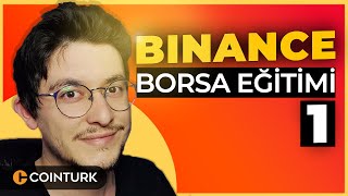 BİNANCE GİRİŞ KAYIT OLMA VE KİMLİK DOĞRULAMA Sıfırdan Binance Eğitimi Mobil Kullanım 1 [upl. by Akinal751]