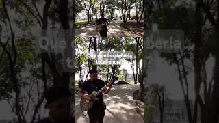 Master of puppets en guitarra mientras patino por el parque shorts longboard metal [upl. by Asher]