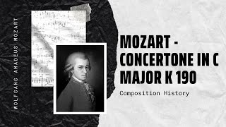 Mozart  Concertone in C Major K 190 [upl. by Seavey]