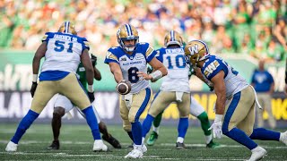 CFL 2022 Recap Winnipeg  Saskatchewan  week 13 [upl. by Neenaej162]