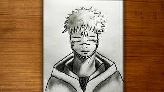 anime drawing  how to draw sukuna step by step easy tutorial for beginners  jujutsu kaisen [upl. by Ytsirk581]