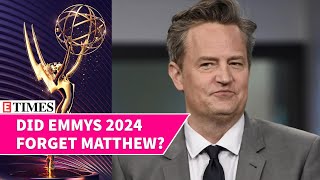 WHY was Matthew Perry EXCLUDED at Emmys Social Media Reacts [upl. by Kurtz]