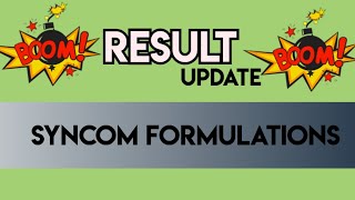 Syncom Formulations  Syncom Formulations SHARE NEWS  Syncom Formulations LATEST NEWS [upl. by Odranoel664]