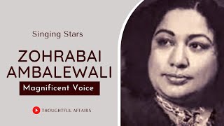 Zohrabai Ambalewali  A Magnificent Voice  Biography in Hindi [upl. by Dumanian4]