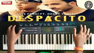 DESPACITO FULL SONG TUTORIAL ON PIANO ONLY IN FOUR SIMPLE CHORDSIN HINDI [upl. by Tavy508]