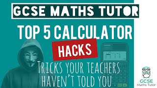 The 5 Calculator Hacks You NEED to Know for the GCSE Maths Exam  TGMT [upl. by Kliman]