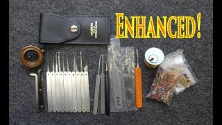 1113 Review Majestic 13Piece Lock Pick Kit [upl. by Aihsyn]