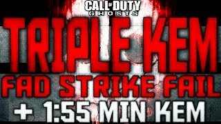 Ghosts  Solo 155min FAD KEM  Triple KEM Strike Fail [upl. by Osswald384]