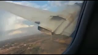 VIDEO Final moments of fatal plane crash caught on camera by passenger [upl. by Sonnie214]