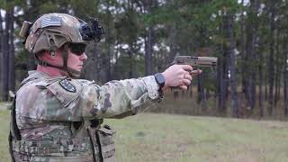 RANGE DAY with US Army Advisors of 1st SFAB M17 Pistol [upl. by Nelyk]