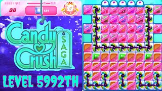 Level 5992th Candy Crush Saga Live Streaming On YouTube by sankat mochan vlogs [upl. by Olinde]