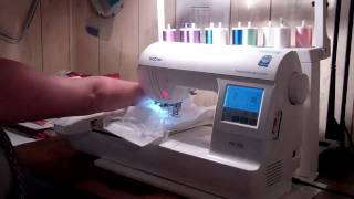 How to Embroidery on the Brother PE 700 Embroidery Machine [upl. by Ogilvie214]