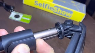 Selfieshow Selfie Stick Review [upl. by Steddman]