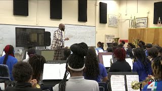 Band director instrumental in reviving program [upl. by Yelbmik354]