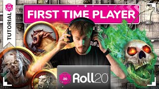 Roll20 Beginner Overview Learn the Basics Roll20 Tutorial [upl. by Nygem]