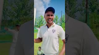 Glass ball and marbles ball का बदला😱cricketshortvideocricketwithvishalgreensreen [upl. by Lledyl]