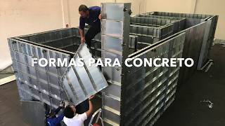 UMA casa por dia com UMA Forma Tecwall  MAIS casas por dia com MAIS formas Tecwall [upl. by Cooperstein]