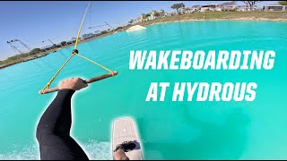 WAKEBOARDING AT HYDROUS WAKEPARK [upl. by Zebe]