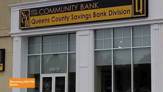 New York Community Bank Plunges 45 [upl. by Aiouqahs]