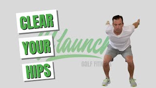 The BEST Plyometric Exercise to Help CLEAR YOUR HIPS in the Golf Swing [upl. by Nnyltiak544]