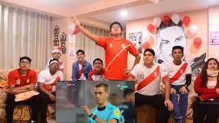 Peru vs Nueva Zelanda VUELTA  REACCIONES DE HINCHAS PERUANOS  Mundial de Rusia 2018 [upl. by Assert]