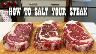 How To Salt Your Steak Shorts [upl. by Huntington]