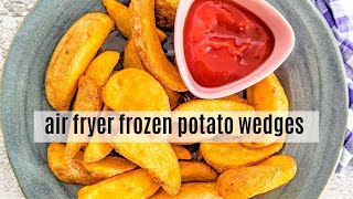 Ninja Air Fryer Frozen Potato Wedges [upl. by Eiramnna]