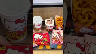 Hello Kitty McDonalds shorts viral mcdonalds singapore hellokitty [upl. by Horsey]