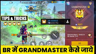 How To Reach Fast Grandmaster in BR Ranked Free Fire  Grandmaster Rank Push Tips and Tricks 2024 [upl. by Wolcott44]