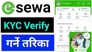 How To Get KYC Verified In Esewa  Esewa ko KYC Verify Kasari Garne  Esewa KYC Verification [upl. by Erme]