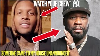 Lil Durk SCARY RESPONSE To 50 Cent WARNING Him About His OTF members [upl. by Aihsemak219]