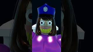 BARNIEs PRISON ESCAPE 2 OBBY ALL JUMPSCARES amp WALKTHROUGH roblox shorts [upl. by Enilraep49]