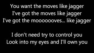 Moves Like Jagger Lyrics  Maroon 5 [upl. by Aleacin]