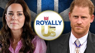 Prince Harry Reacts To Kate Middleton Cancer Diagnosis amp Rose Hanbury Slams Colbert  Royally Us [upl. by Yesmar181]