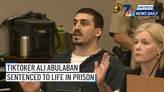 Fri Sept 6  San Diego TikToker Ali Abulaban sentenced for murdering wife friend  NBC 7 [upl. by Nani]