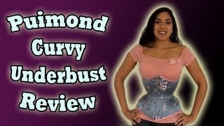 Puimond PY09 Curvy Underbust Corset Review  Lucys Corsetry [upl. by Ilajna]