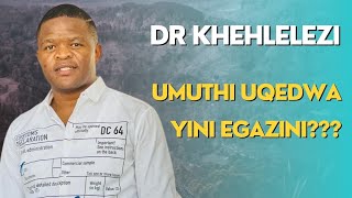 UMUTHI UQEDWA YINI EGAZINI ZIZWELE IMPENDULOdrkhehlelezi [upl. by Yssis]