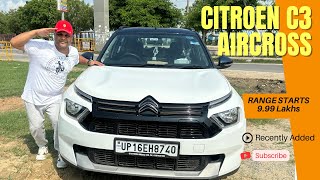 Citroen C3 Aircross  One of the best 7 Seater in the segment  Is it worth buying [upl. by Ecirtram]