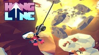 Hang Line Mountain Climber  iOS  Android  Gameplay Video [upl. by Annai]