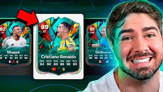 SIIIII A PRIMEIRA CARTA ESPECIAL DO CR7 NO FC 25 FUT DRAFT [upl. by Armelda228]