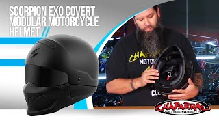 Scorpion EXO Covert Modular Motorcycle Helmet Review Special Ops Outlaw Bandit [upl. by Fischer]