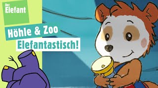 Bobo baut eine Höhle amp Bobo geht in den Zoo  Der Elefant  WDR [upl. by Prady]