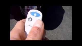 CountyImportscom  How to use a Remote Alarm on a Scooter [upl. by Daveda]