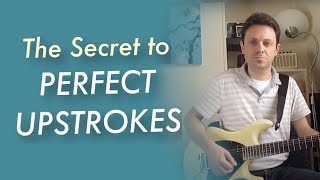 Strumming Perfect Upstrokes  DrKevGuitarcom [upl. by Siramay]