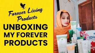 Forever Living Products Unboxing Video  Unboxing Forever Products  FLP India [upl. by Aihsema]