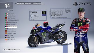 MotoGP 23 All Riders amp Tracks New Update Patch PS5 [upl. by Shing]