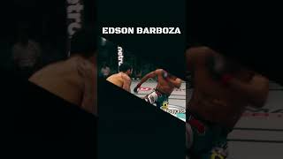 EDSON BARBOZA🔥🔥🔥 mma edsonbarboza viralshorts [upl. by Namus]