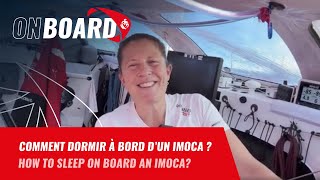 Comment dormir à bord dun IMOCA avec Samantha Davies  Vendée Globe 2024 [upl. by Jermain256]